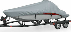 vidaXL Protective Boat Cover L440cm x W260cm in Gray Colour