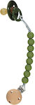 Nibbling Chain Pacifier with Beads made of Silicone Kale BR75811