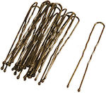 Brown hairpin set 12 piese