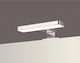 Karag Modern Leuchte Badezimmer mit Integrierter LED und Kaltweißes Licht Silber 60x10.3x4cm