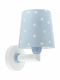 Ango Led Plastic Kids Wall Light Starlight Blue