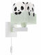 Ango Παιδικό Φωτιστικό Τοίχου Led Πλαστικό Panda Green