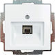 Abb Basic Μονή Πρίζα Δικτύου RJ45 χωρίς Πλαίσιο...