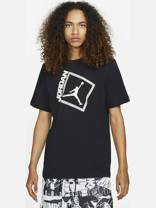 Jumpman Box Αθλητικό T-shirt Μαύρο