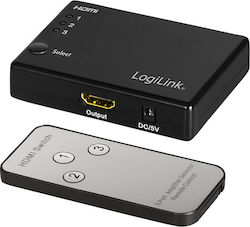 LogiLink 3x1 Порт 1080p 60Hz HDMI Превключвател
