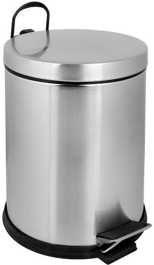 Max Home 308 ER0308008 Inox Badezimmer Mülleimer Sanftes Schließen 8Es Silber Max Home 308 ER0308008 Inox Badezimmer Mülleimer Sanftes Schließen 8Es Silber