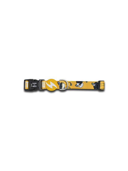 Dashi Brutus Dog Collar In Yellow Colour 46-72cm Large