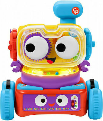 Fisher Price Εκπαιδευτικό Ρομπότ 4 σε 1 Smart Stages με Μουσική, Φως και Ήχους για 6+ Μηνών