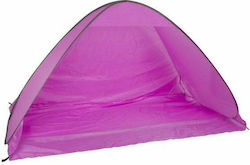 Aria Trade Beach Tent Pop Up For 2 People Purple 200x125x110cm.