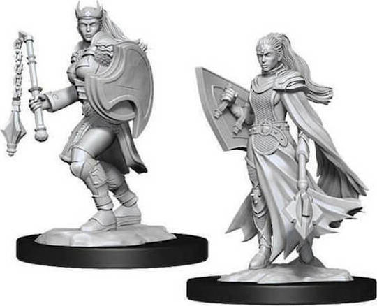 WizKids Dungeons & Dragons Nolzur's Marvelous Miniatures Kalashtar Cleric Female Unpainted Figure