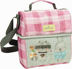 Hallmark Nordic Bunny Shoulder Lunch Bag Pink L20 x W15 x H24cm