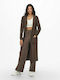 Only Long Women's Cardigan Brown