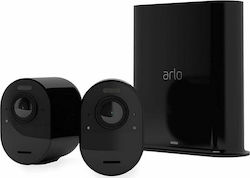 Arlo Surveillance System Ultra 2 2 Wireless Cameras IP 8MP