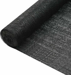 vidaXL Plasă de umbră pe Rolă Negru 2x10m 75gr/m²