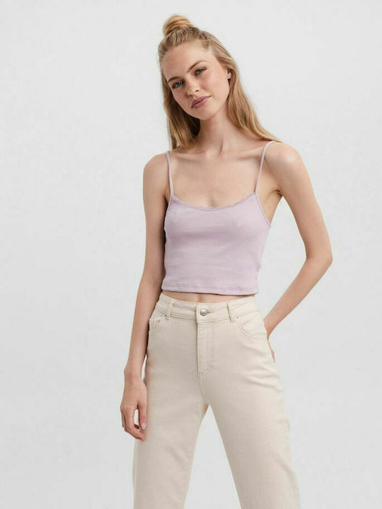 Vero Moda Women's Summer Crop Top With Straps Iris