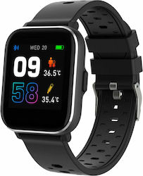 Denver SW-164 Smartwatch με Παλμογράφο (Μαύρο)
