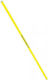 Yakimasport Slalomstange 1m in Gelb Farbe