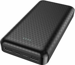 Borofone BJ3A Power Bank 20000mAh с 2 USB-A пор...