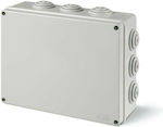 Scame Surface-Mounted Electrical Box Branching IP55 240x190x90mm in Gray Color 685.008