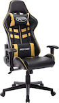 vidaXL 20504 Gaming Chair with Adjustable Arms Black / Gold