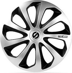 Sparco Sicilia CS5 Τάσια 14" Ασημί 4τμχ Sparco Sicilia CS5 Τάσια 14" Ασημί 4τμχ