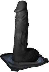 Nanma Erection Assistant Hollow Strap On Harnașament cu Dildo 24cm în Culoare Negru