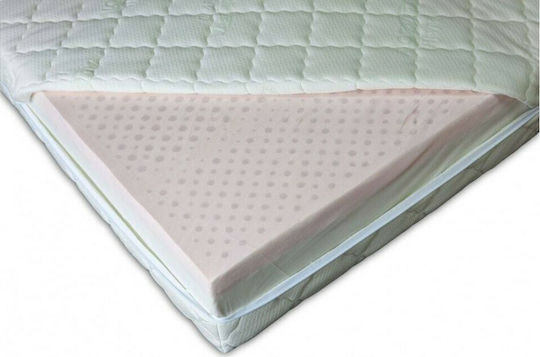 Beboulino Ανατομικό Στρώμα Κούνιας Aloe Vera με Latex 60cmx120cmx12cm