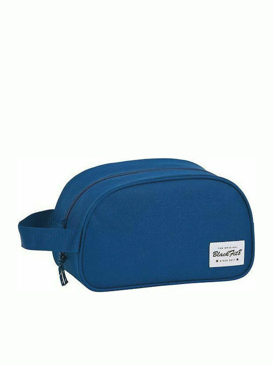 Blackfit8 Toiletry Bag in Navy Blue color