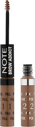 Note Brow Addict Gel Pentru Sprâncene 1 5ml