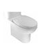 Gloria Plastic Toilet Seat White Armonia 42cm