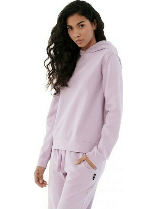 Outhorn Women's Hooded Sweatshirt Pink HOL21-BLD604D-51S