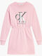 Children's Dress Sweatshirt Long Sleeve Pink
