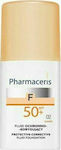 Pharmaceris Protective - Corrective Fluid Foundation Crema protectie solara Cremă SPF50 02 Sand 30ml