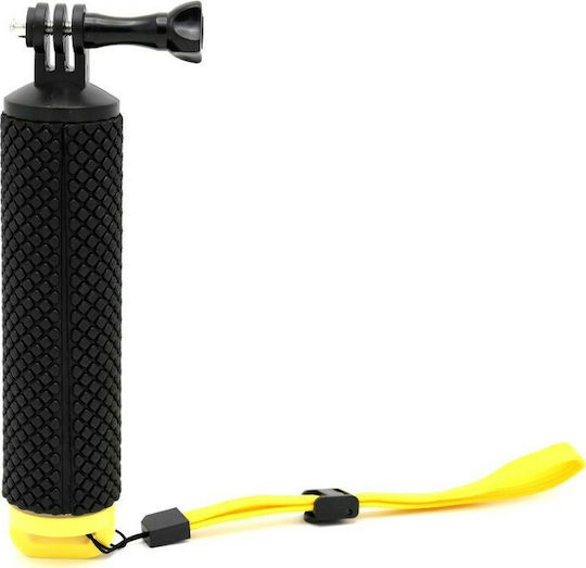 Caruba Floating Handgrip Selfie-Stick für GoPro Fusion / Held 10 / Held 11 / Held 11 Mini / Held 12 / Held 2018 / Held 3 / Held 3+ / Held 4 / Hero 4 Session / Held 5 / Held 5 Session / Held 6 / Held 7 / Held 8 / Held 9 / Max