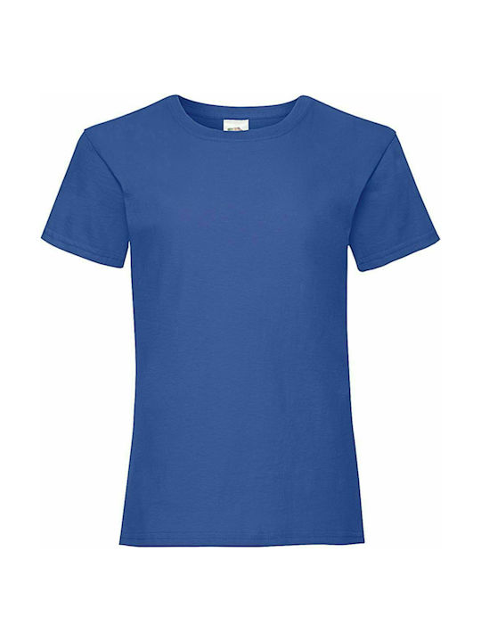 Fruit of the Loom Kids T-shirt Royal Blue