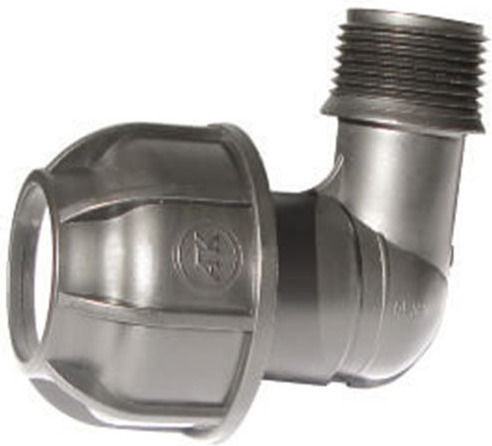Palaplast 3282/0404 L-Typ-Bewässerungsrohrverbinder 10Atm Schraub mit Männlich Gewinde 40x31.75mm