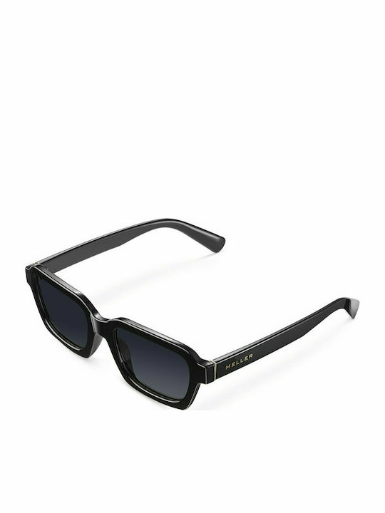 Meller Adisa Sunglasses with All Black Plastic Frame and Black Lens AD-TUTCAR