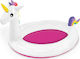 Mondo Unicorn Children's Round Inflatable White Swimming Pool