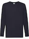 Kids' Shirt Long Sleeve Navy Blue