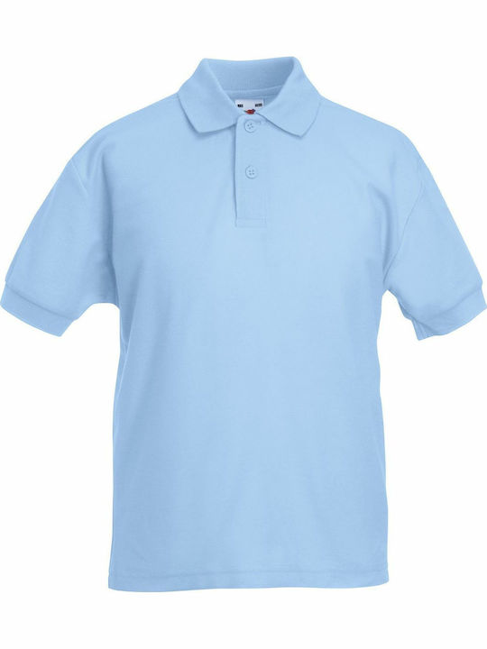 Fruit of the Loom Kids' Polo Short Sleeve Light...