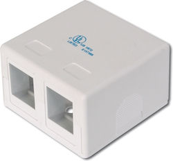 Digitus Switch Box in White Color AT-AG 302A-WH