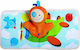 Edushape Activity Book Soft Educational Booklet with Puppet Doll made of Fabric for 3++ Months