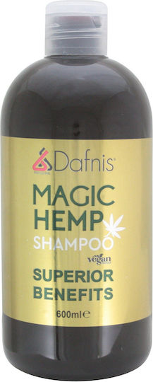 Dafnis Magic Hemp Sampon De Par Reconstrucție/Hrană Și Hidratare Pentru Toate Tipurile De Păr 600ml