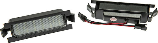 Vinstar License Plate Lights LED Hyundai i30 2013 Set of 2 Pieces