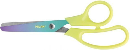 Milan Basic Sunset Pentru copii Foarfecă Foarfeci 13.4buc cu Metalic Lamă Galben 1buc