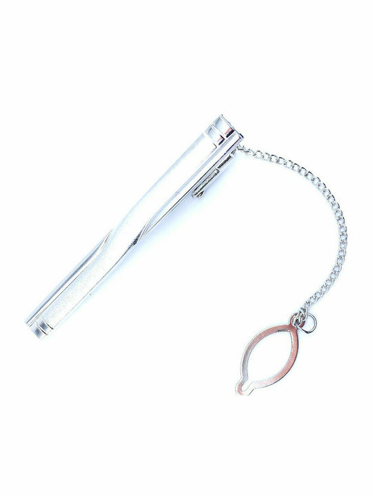 Silber Krawattenklammer 6 cm LGTC-M72