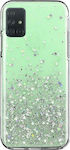 Wozinsky Glitter Shining Silicone Back Cover Durable Green (Galaxy A31)