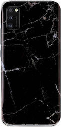 Wozinsky Marble Back Cover Silicon Negru (Galax...