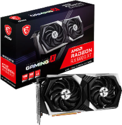 MSI Radeon RX 6600 XT 8GB GDDR6 Gaming X Κάρτα Γραφικών PCI-E x8 4.0 με HDMI και 3 DisplayPort