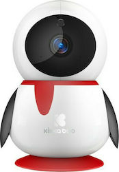 Kikka Boo Penguin Drahtlose Babyüberwachung mit Kamera & Audio mit Zwei-Wege-Kommunikation